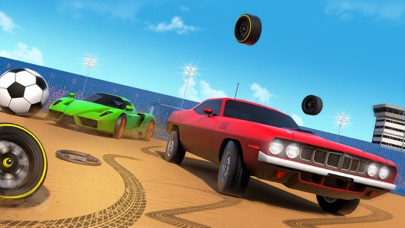 Flying Car Soccer Game Screenshot