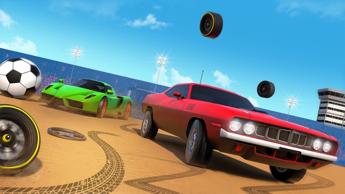 Flying Car Soccer Game