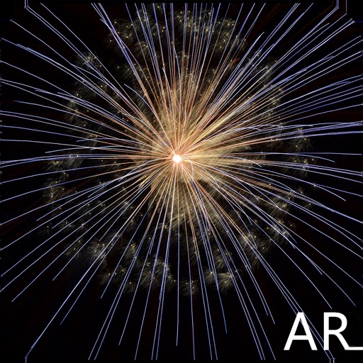 Real AR fireworks iOS App