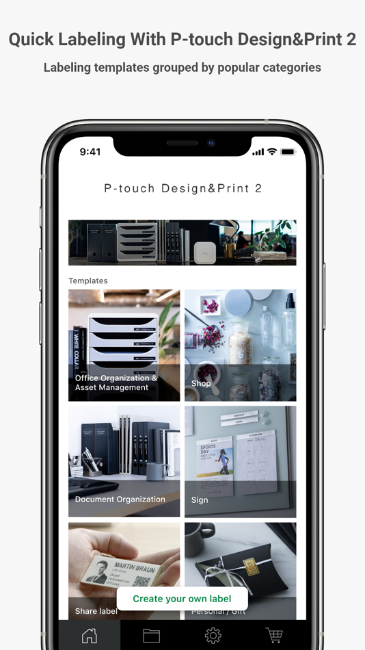 #2. Brother P-touch Design&Print 2 (iOS) Podle: Brother Industries, LTD.