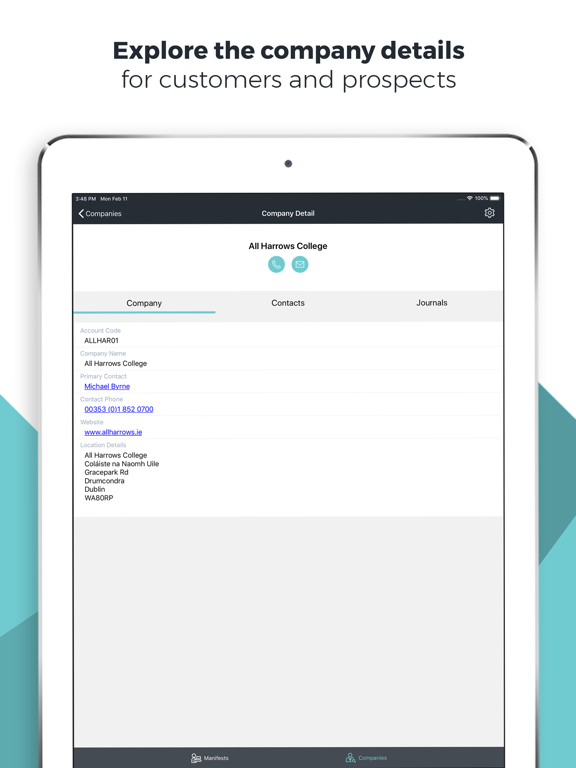 Prima Cloud iPad screenshot 5 - Business app