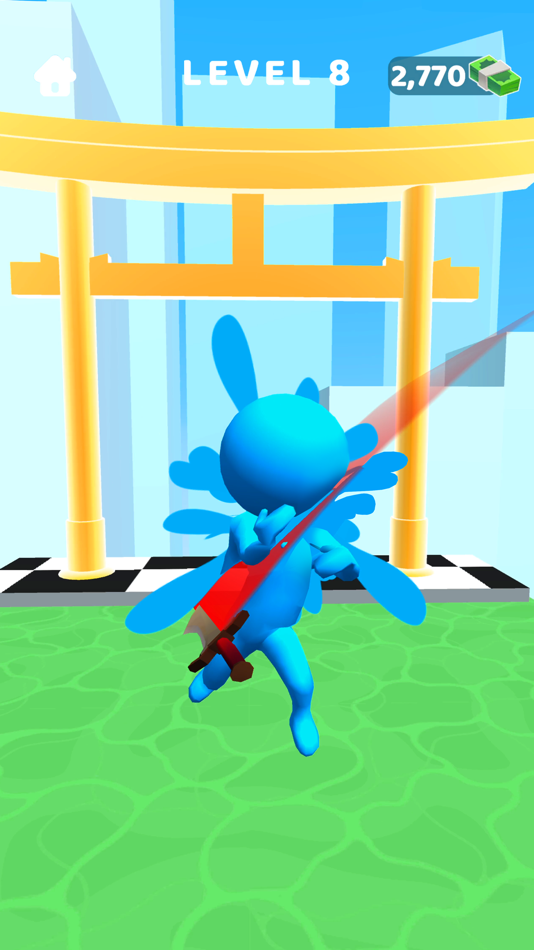 #5. Sword Play! Ninja Slice Runner (iOS) 来自: AI Games FZ
