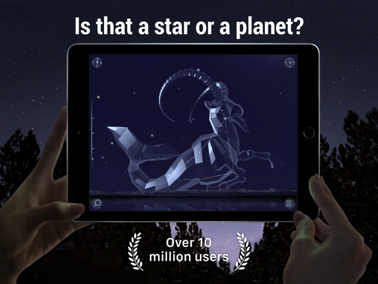 Star Walk 2 Ads+: Sterrenhemel iPad app afbeelding 1