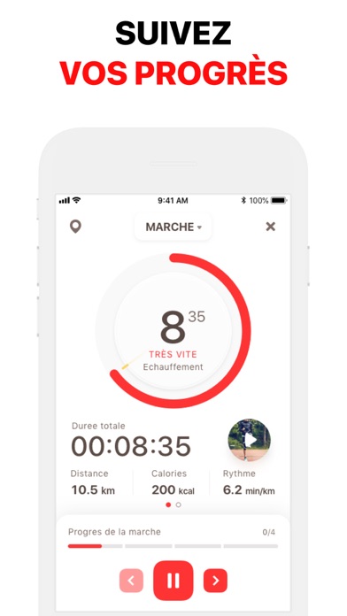 WalkFit: Application de marche WalkFit: Application de marche