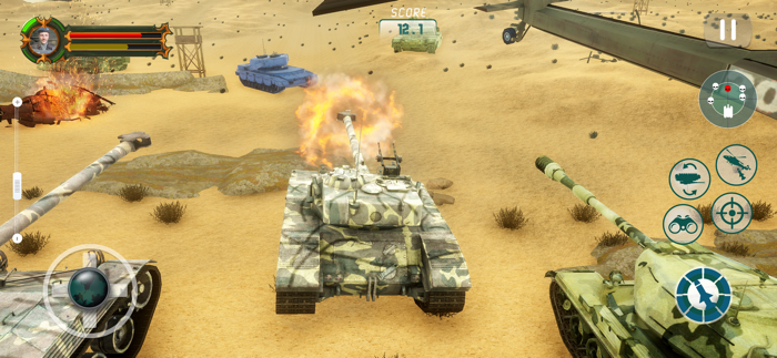 Tank War Game Tank Game 3D