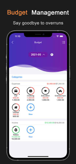 ‎DayCost 2 - Personal Finance Screenshot