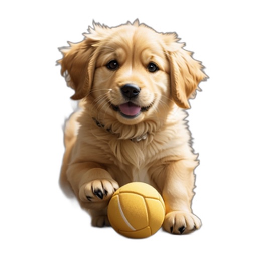 Golden Retriever Cute Stickers icon