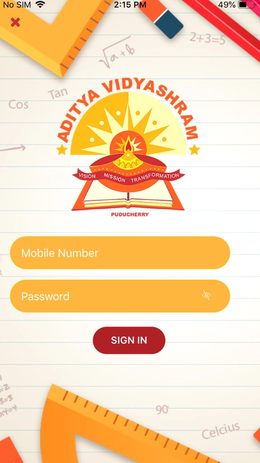 #9. Aditya Vidyashram (iOS) 게시자: eSales Technologies Inc