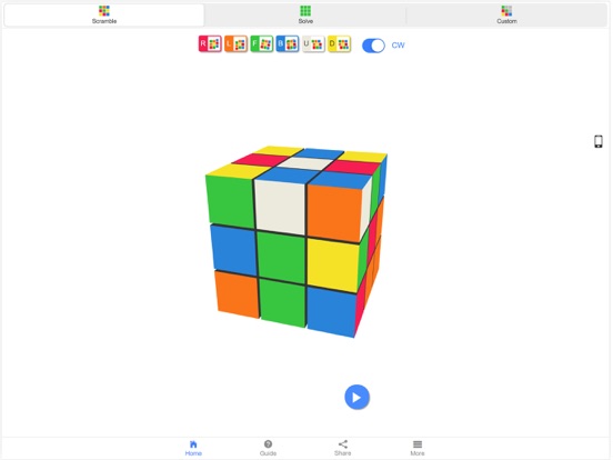 Screenshot #4 pour Cubesolver by Yariv Gdidi