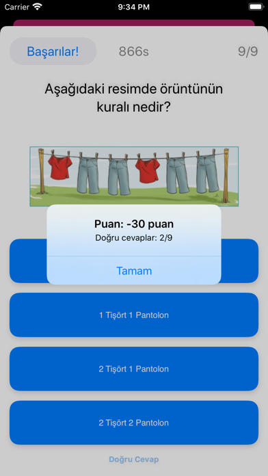 Test Merkezi İlkokul 1.Sınıf Screenshot
