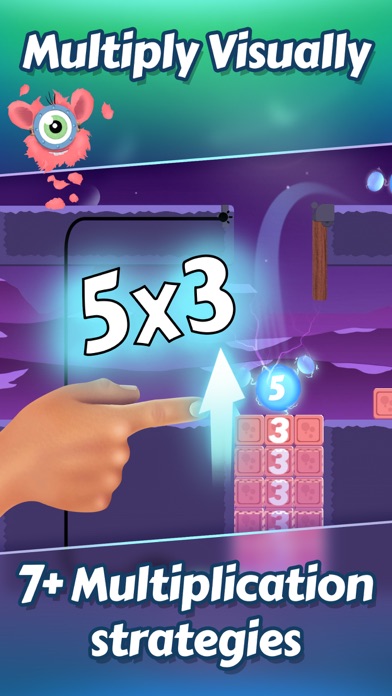 Screenshot #1 pour Grade 2,3 Multiplication Games