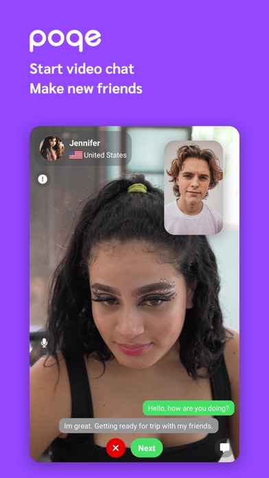 poqe - live video chat Screenshot