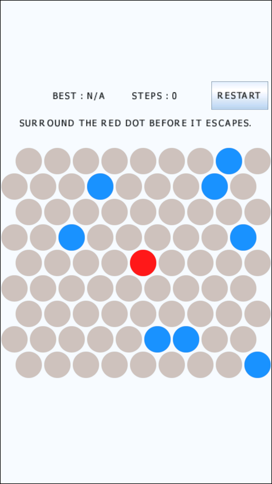 #1. Dot Trap (iOS) 由: Abhishek Aryan