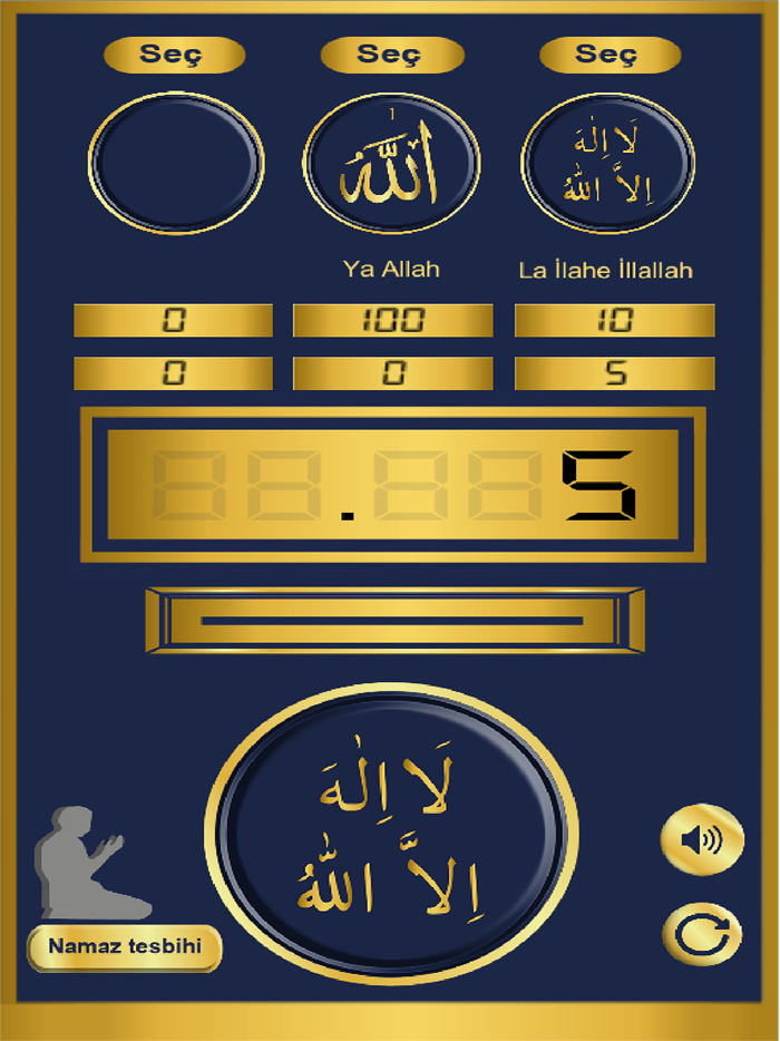 Tasbih-Zikr Tasbeeh Counter