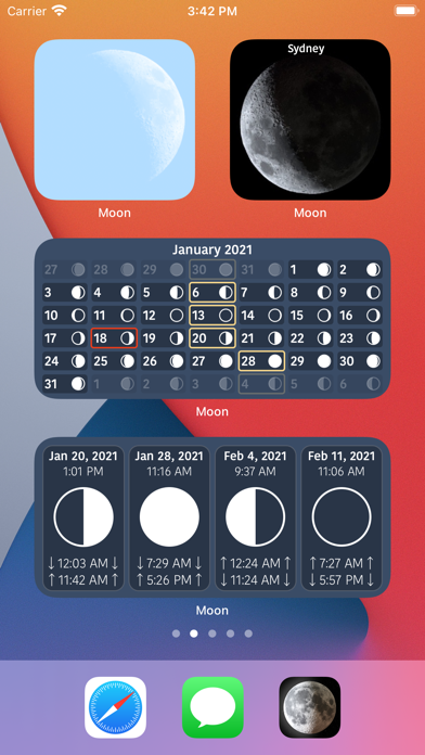 Moon Phases and Lunar... screenshot1