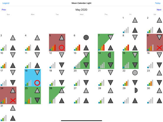 Screenshot #5 pour Moon Calendar Light