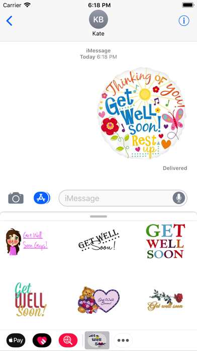 Get Well Soon Stickers 2018 Screenshot