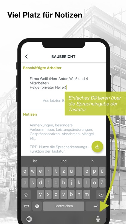 Baugorilla – Bautagebuch App screenshot-3
