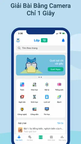 Game screenshot Giải Bài Tập Bằng Camera mod apk