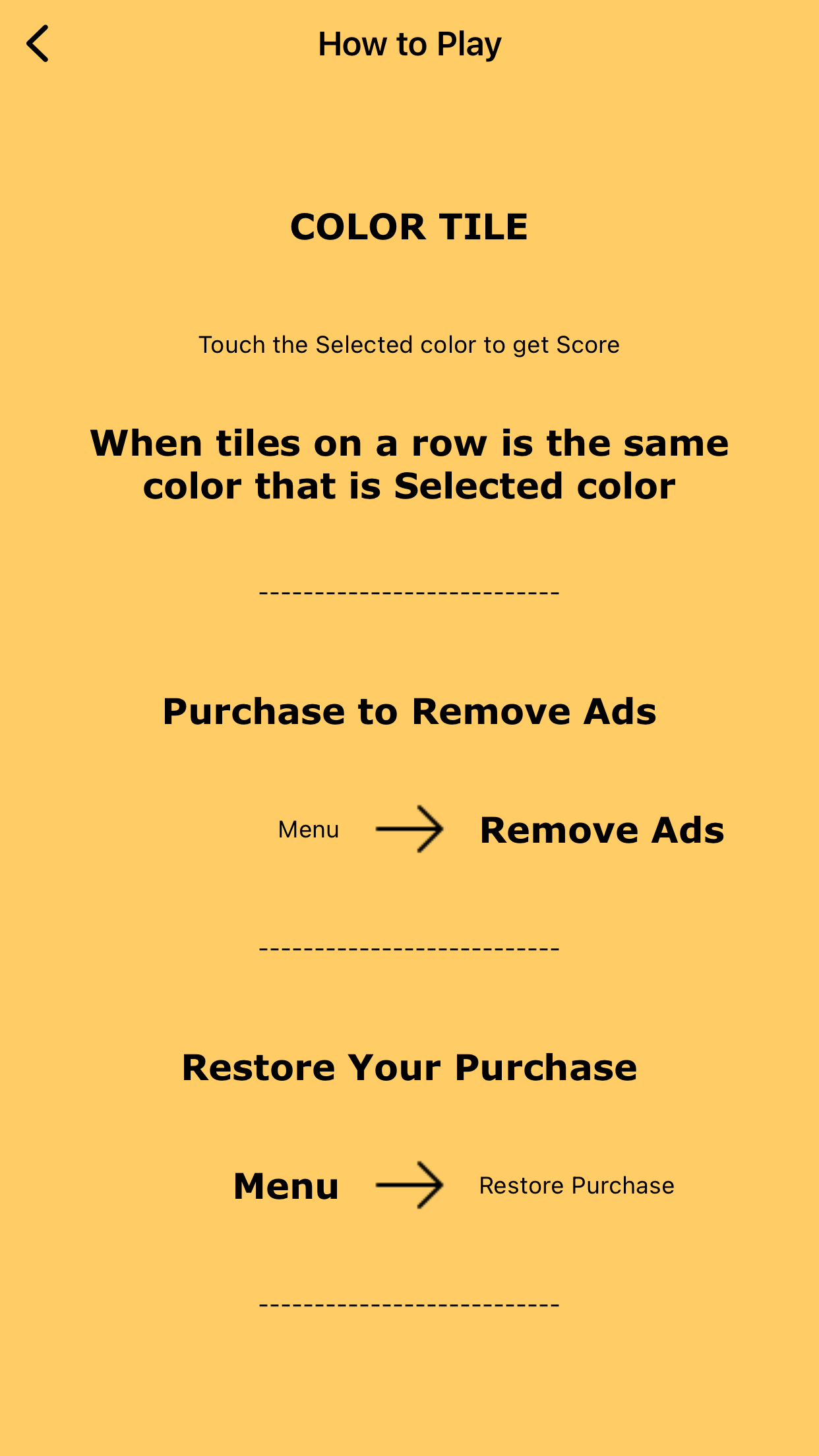 Touch The Color Tile