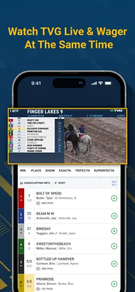 Game screenshot TVG - Horse Racing Betting App hack