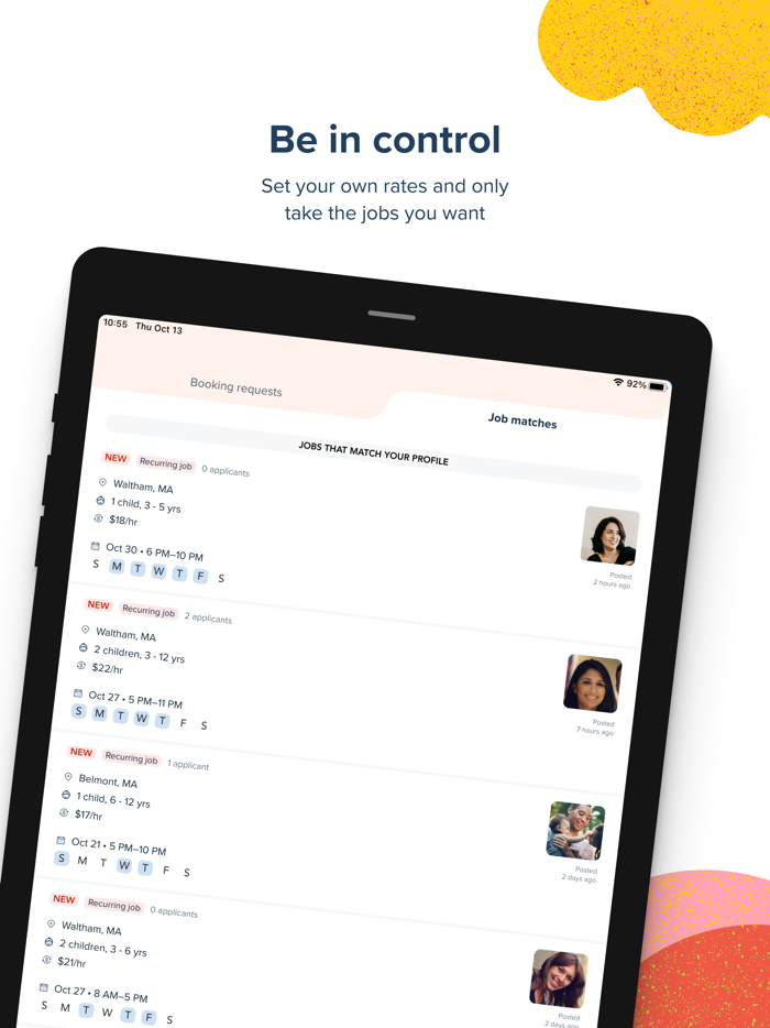 Care.com Caregiver Find Jobs