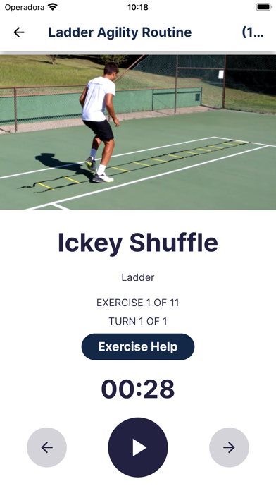 ProTennisFitness Screenshot