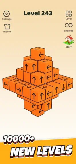 Game screenshot Tap Away Cubes：3D Block Puzzle hack
