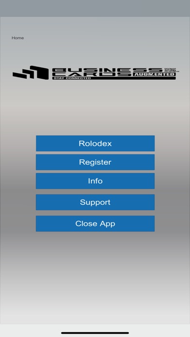 Business Cards Augmented Screenshot