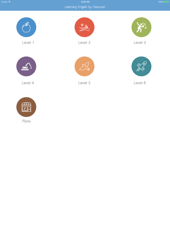 Listening English by Discovery iPad screenshot 4 - Education app