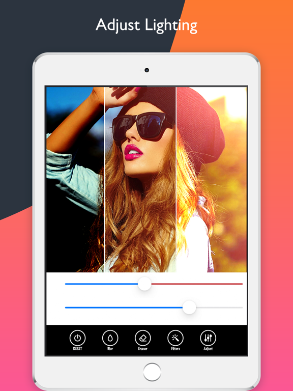 Blur Image -Blur Effect Editor iPad screenshot