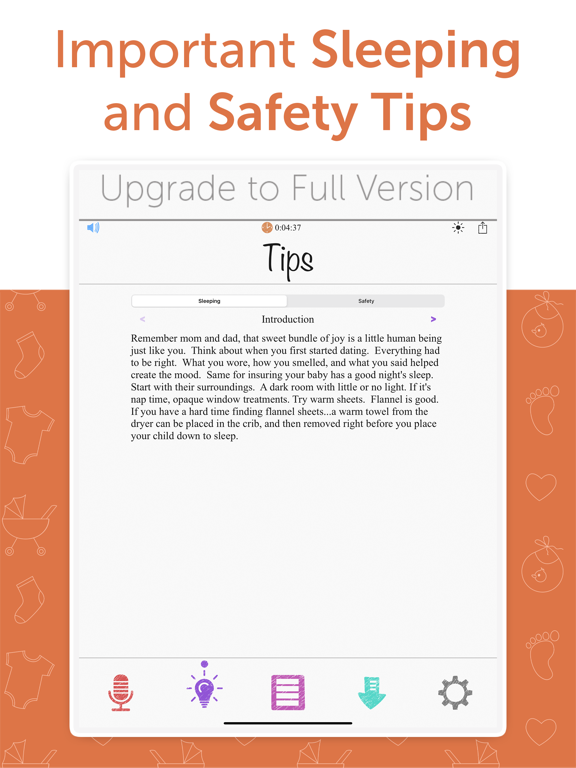 White Noise Baby Lite iPad screenshot 4 - Lifestyle app