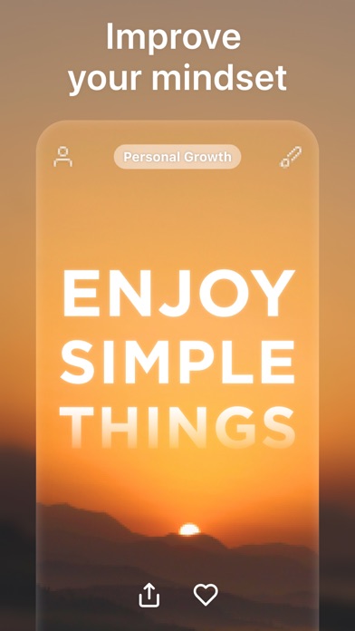 Motivational positive quotes Screenshot