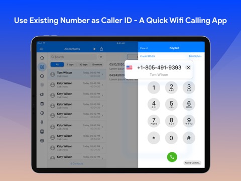 Moon Dialer: WiFi Calling Appのおすすめ画像3