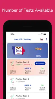 iowa dot permit practice iphone screenshot 3