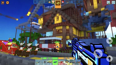 Cops N Robbers:Pixel Craft Gun Screenshot