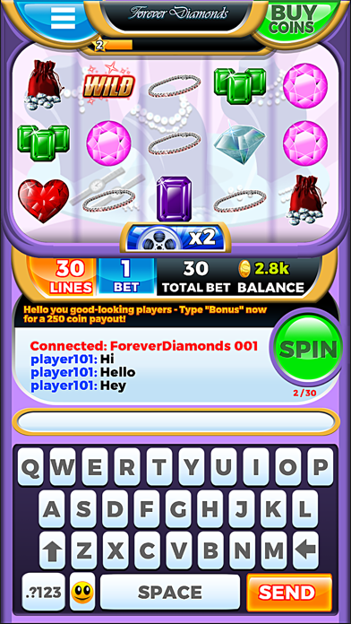 Chatter Slots Screenshot