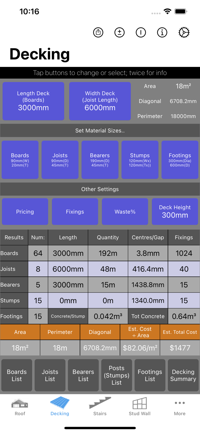 Roof Guide - Carpentry Calc
