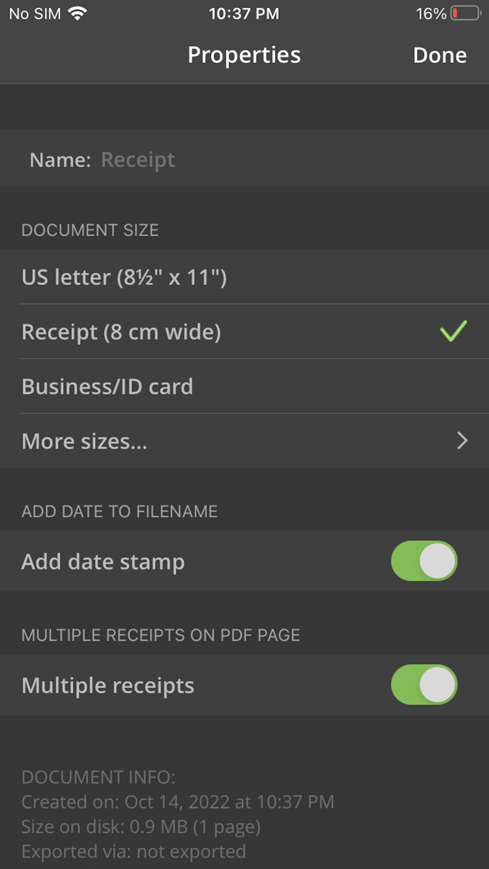 SmartScan Pro PDF scanner