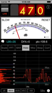 splnfft noise meter iphone screenshot 4