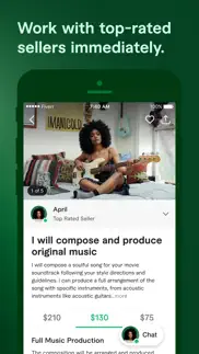fiverr - freelance services iphone screenshot 3