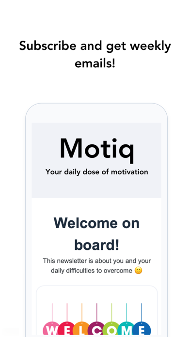 Motiq: AI Quotes & Mindfulness Screenshot