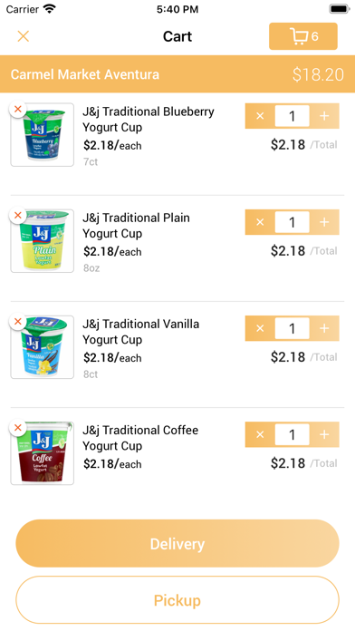 Carmel Market Screenshot