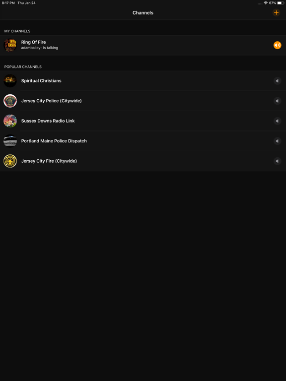 Screenshot #4 pour Radio for Zello