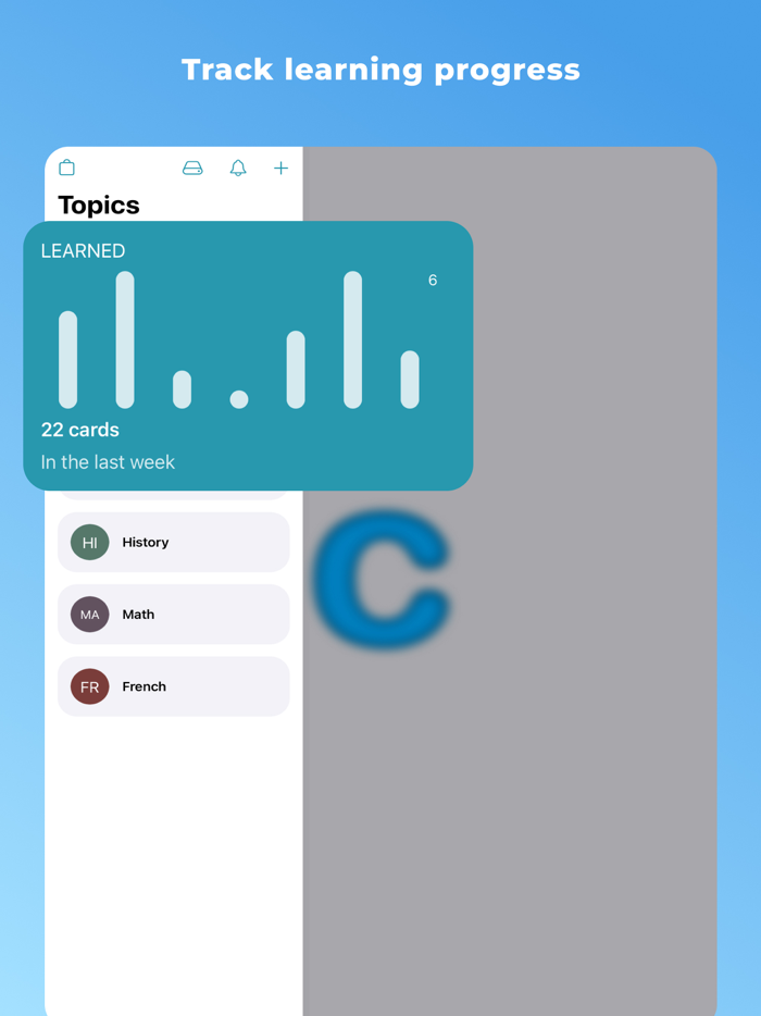 Cramly - create flashcards