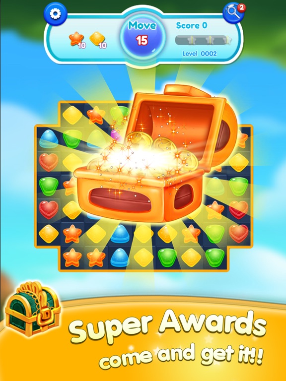 Candy Sugar - Match 3 iPad screenshot