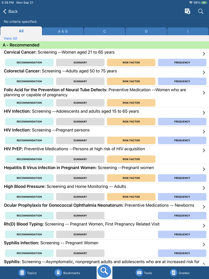 USPSTF Prevention TaskForce
