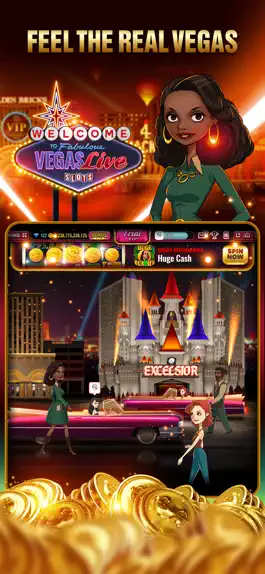 Game screenshot Vegas Live Slots Casino apk