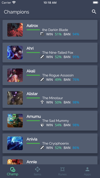 League - Pro Build Legends Screenshot