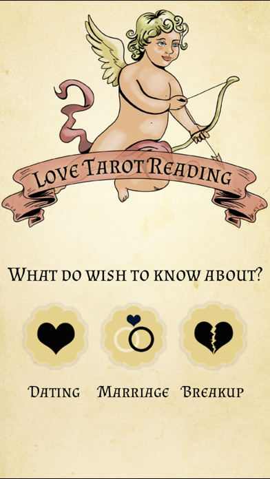 Screenshot #1 pour Love Tarot Card Reading